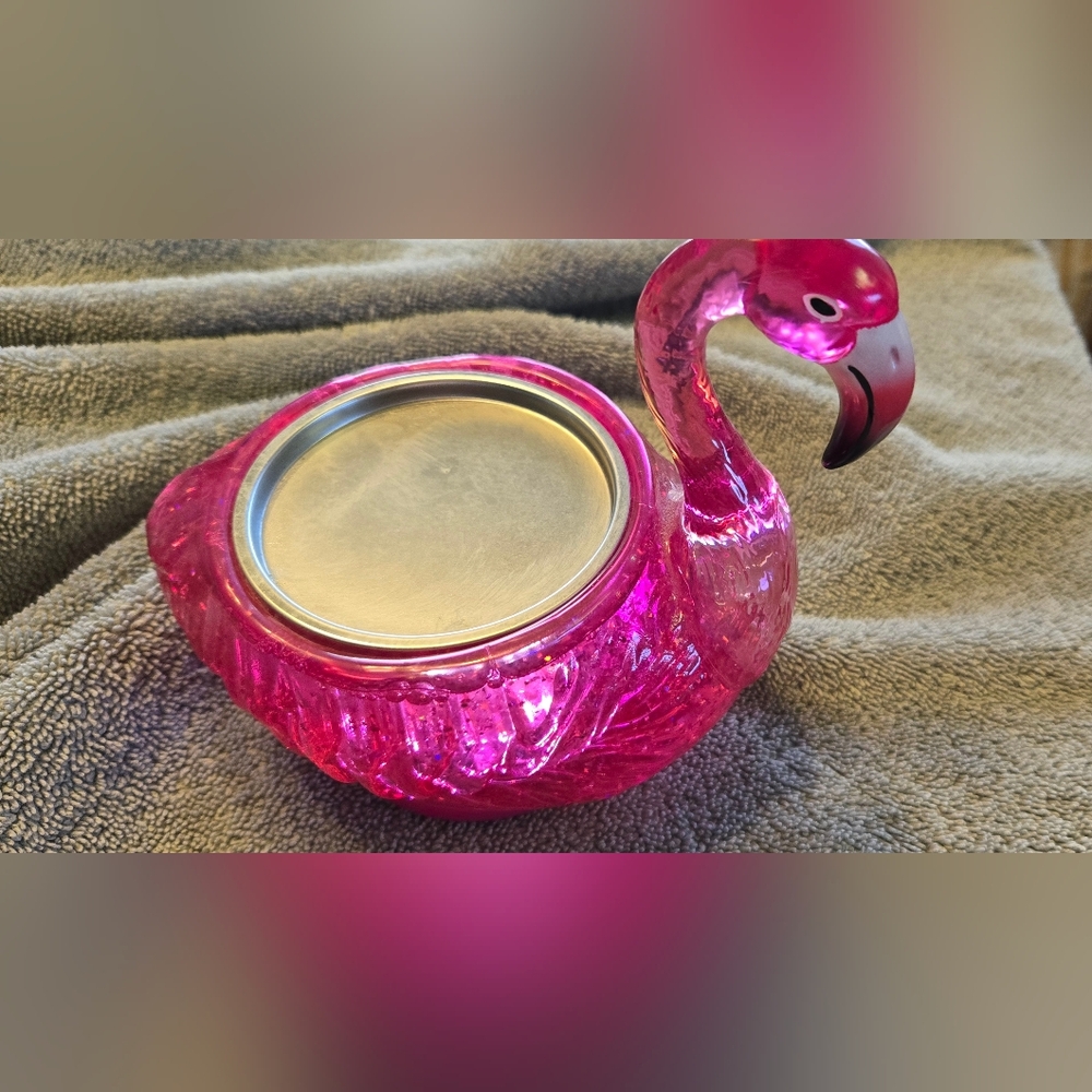 Flamingo Candle Holder